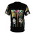 Retro-style t-shirt featuring the band Sparks with a humorous design - Back