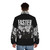 Smash Alley Puffer Jacket featuring the Faster Pussycat band logo - men back