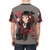 Rocking Eddie Munson inspired all-over-print t-shirt featuring the iconic 'Master of Puppets' design - men back
