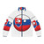 Slovakia Countryball Puffer Jacket