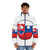 Slovakia Countryball Puffer Jacket - men front