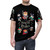 Dungeons and Doggos T-shirt featuring dice, doggos, and fantasy elements - men front
