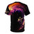 Cosmic Surf: Intergalactic Space Surfing T-Shirt - Back