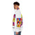 Giuseppe Verdi Pop Art Portrait Puffer Jacket - men side left