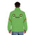 Slime Buddy Maplestory Puffer Jacket with Cute Bubbling Slime Design - men back