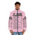 Giro D'Italia 2022 Puffer Jacket featuring the iconic pink jersey - men front