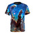 Pillars of Creation space themed t-shirt featuring a Hubble telescope image of the iconic stellar nursery