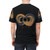 Vintage-inspired graphic t-shirt featuring a distressed Dune sandworm and infinity sign design - men back