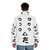 Seven Ronin Puffer Jacket with Samurai Inspired Design - men back