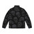 Skulls puffer jacket with dark, ominous pattern - Back