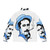 Giacomo Puccini Italian Composer Puffer Jacket featuring the musical genius of Italy - Back