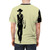 Retro t-shirt featuring artwork inspired by the classic western film 'High Noon' and actor Gary Cooper as Marshal Kane - men back