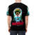 Illustration of the classic "Mars Attacks" movie poster on a t-shirt - men back