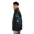 Regeneration V2 puffer jacket, featuring vibrant sci-fi and Dr. Who inspired design - men side left
