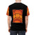 Soundgarden inspired black hole sun graphic design printed on a t-shirt - men back