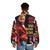 Rebel Puffer Jacket 3 - Vintage Inspired Puffer Jacket for Cult Movie Lovers - men back