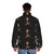 Rauw Alejandro Puffer Jacket featuring the popular Latin artist - men back