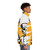 Skeleton chef wearing a puffer jacket in a kitchen environment - men side right