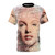 Marilyn Monroe portrait t-shirt with her famous words in a unique, artistic design
