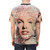 Marilyn Monroe portrait t-shirt with her famous words in a unique, artistic design - men back
