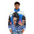 Ghali Italian Puffer Jacket with Rap and Trap Music Inspired Design - men front