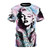 Retro Marilyn Monroe inspired pop art design on a t-shirt