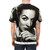 Illustration of Maria Felix, the iconic Mexican actress from the golden era of Mexican cinema - men back