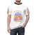 Pastel colored t-shirt with a cute cartoon elephant design, perfect for kids. - men front