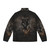 German Shepherd Dog Working Line Art Puffer Jacket - Back