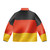 German flag puffer jacket for men and women - Back