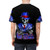 Buffalo Bills inspired AOP t-shirt with a skeleton skull graphic - men back
