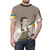 Graphic t-shirt with Judy Garland inspired "Somewhere" design - men front