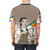 Graphic t-shirt with Judy Garland inspired "Somewhere" design - men back