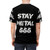 Heavy metal band inspired t-shirt with dark, gothic graphics and the number 666 - men back