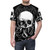 Cthulhu-inspired t-shirt with intricate engraving-style design - men front