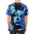 Vintage-style graphic t-shirt featuring a portrait of jazz singer Billie Holiday - men back