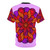 Mandala abstract pattern printed on a high-quality t-shirt - Back