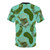 Pickleback-inspired aqua and turquoise patterned t-shirt - Back