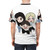 Dreamcatcher inspired anime-style chibi t-shirt with members Siyeon, Sua, Bora, Jiu, and Minji - men back