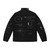 Voyager Golden Record Puffer Jacket with abstract gold and space design - Back
