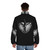 Puffer jacket featuring a heart design, perfect for pop music fans - men back