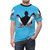 Mockup of a stylish graphic t-shirt featuring a sneaker design - men front