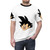 Dragon Ball inspired parody t-shirt design featuring Goku - men front