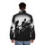 Nosferatu The Mystery Hunter Puffer Jacket with horror movie-inspired graphics - men back