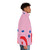 Gary the Snail Cartoon Character Puffer Jacket - men side right