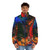 Gary Moore Tribute Portrait Art Puffer Jacket - men front