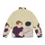 Nick and Charlie from Heartstopper playing drums on a puffer jacket - Back