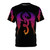 Enchanting dragon silhouette t-shirt featuring a mythical creature design