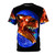 Colorful illustration of a mythical dragon on a modern t-shirt design
