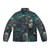 Mythical sea creatures puffer jacket with fantasy design